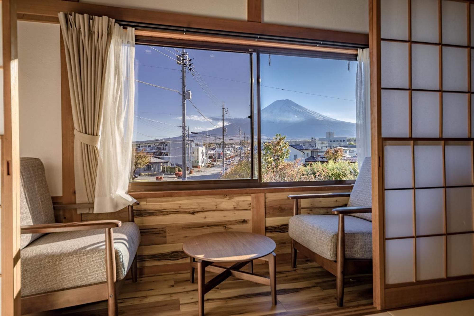 Вилла Enjoy Mt.Fuji A Фудзиёсида Экстерьер фото